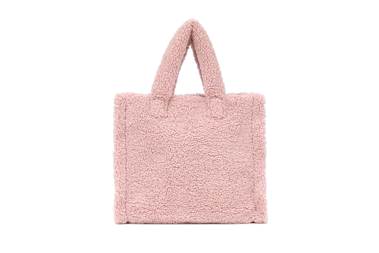 STAND STUDIO Lolita faux shearling tote