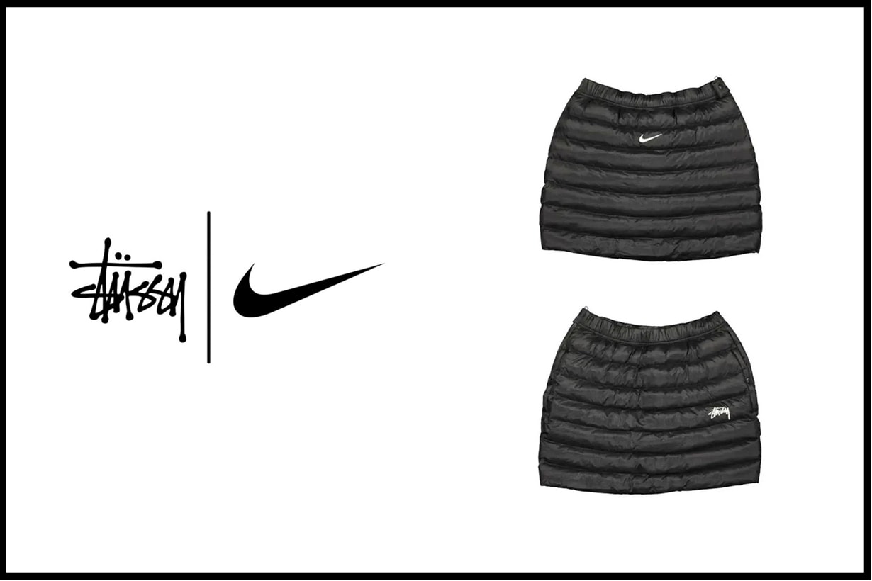 Stüssy Nike down skirt collabration special items