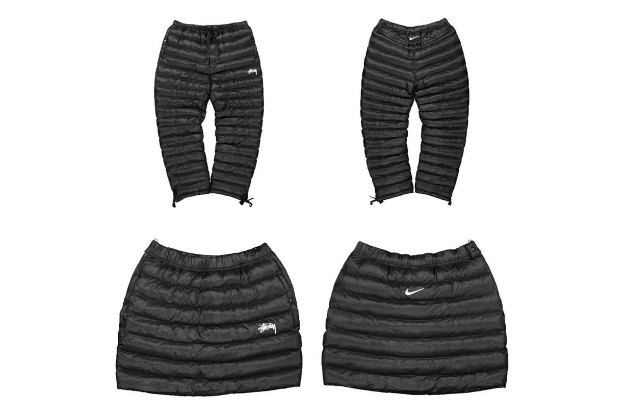 Stüssy Nike down skirt collabration special items 
