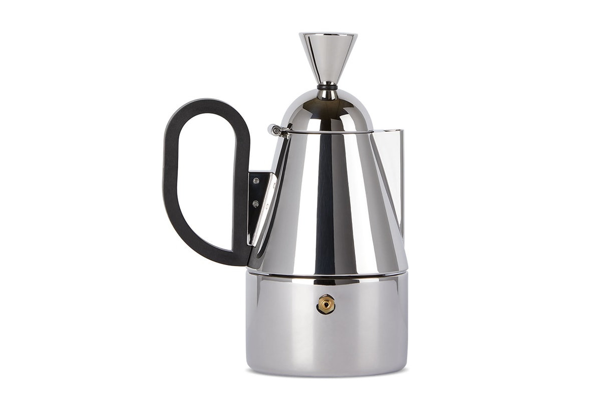 TOM DIXON Silver Brew Stove Top Coffee Maker, 200 mL