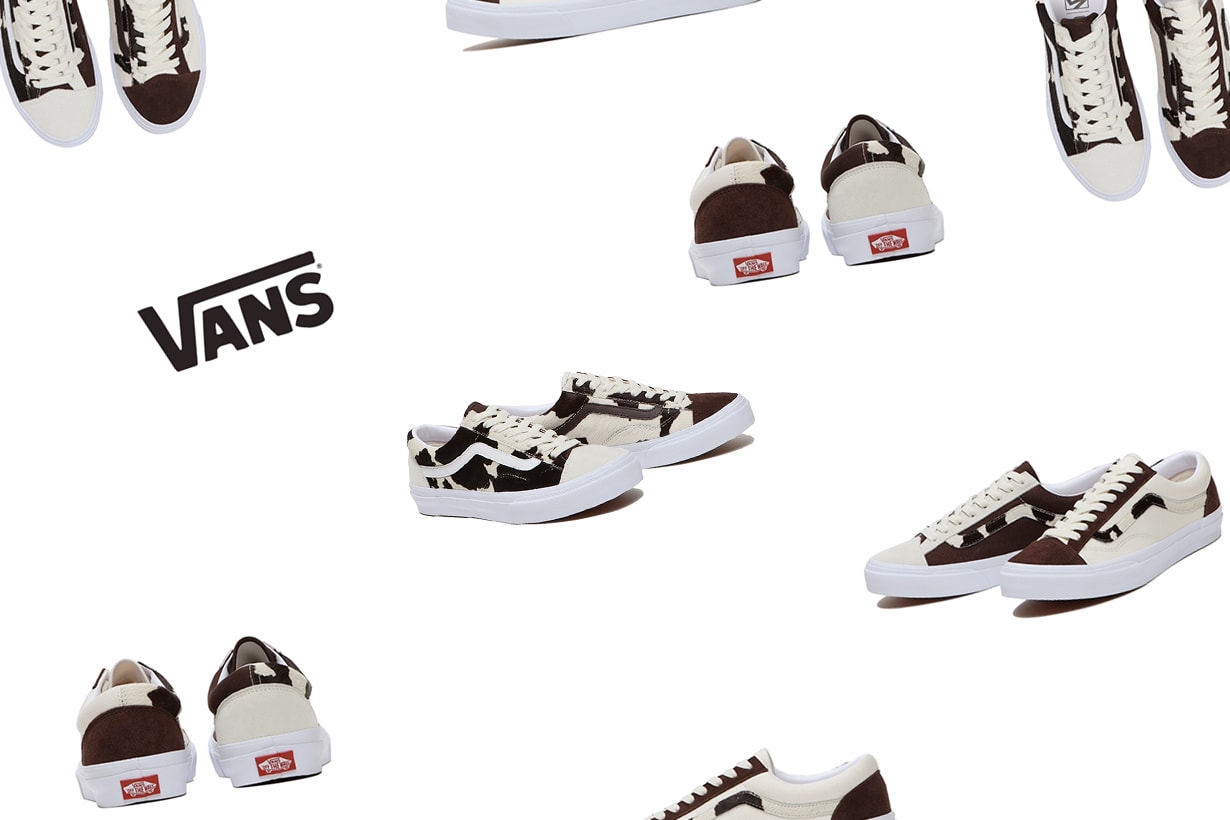 vans billys cow prints limited edition 2021 where buy