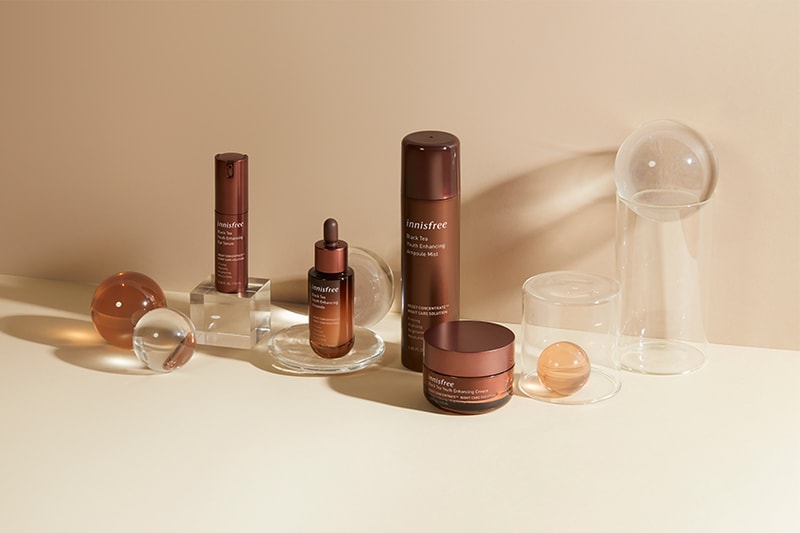 Innisfree black tea ampoule essence RESET
