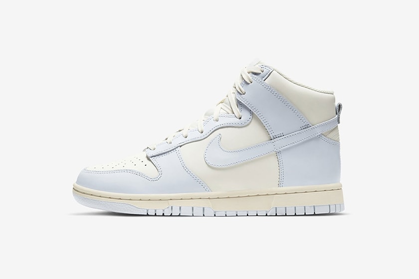 Nike Dunk High 2021 New Color Baby Blue Gray