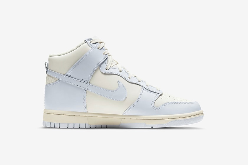 Nike Dunk High 2021 New Color Baby Blue Gray