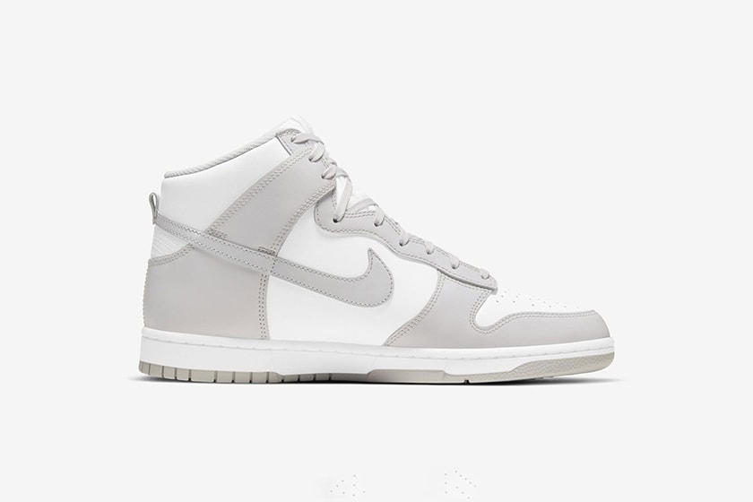 Nike Dunk High 2021 New Color Baby Blue Gray