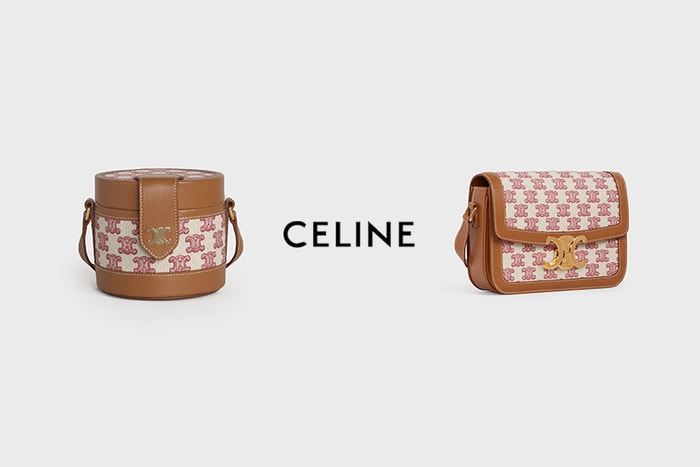 時髦女生目光鎖定:Celine 將人氣的 Triomphe 系列手袋換上復古粉色!