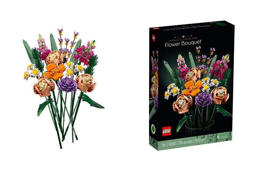 LEGO flower bouquet bonsai tree