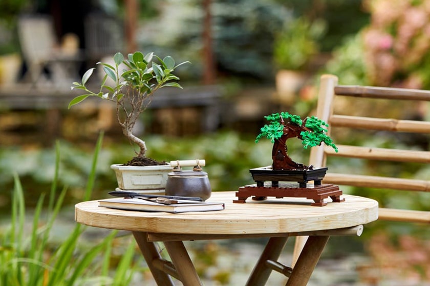 LEGO flower bouquet bonsai tree