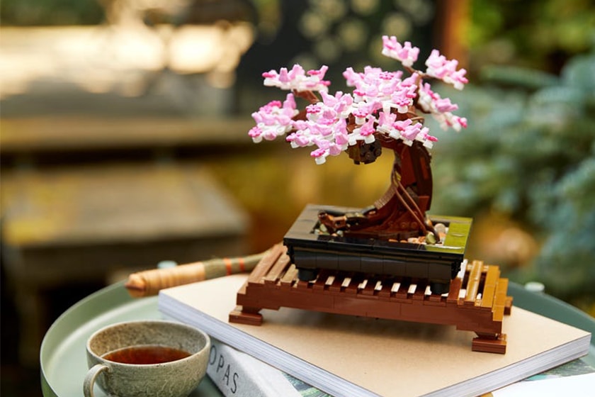 LEGO flower bouquet bonsai tree