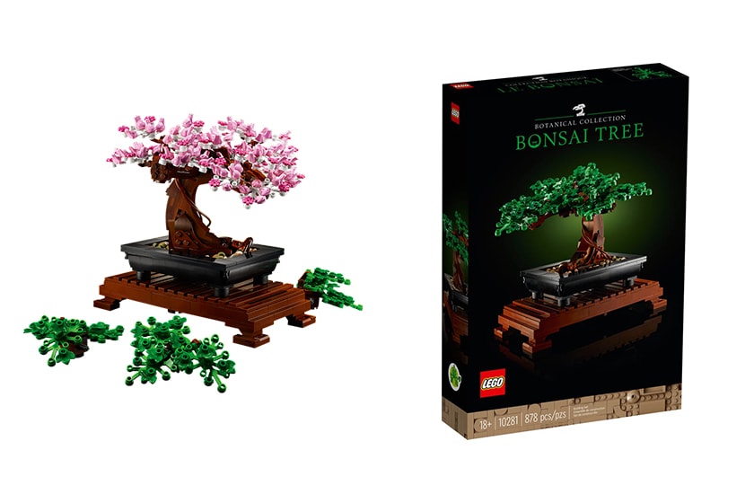 LEGO flower bouquet bonsai tree