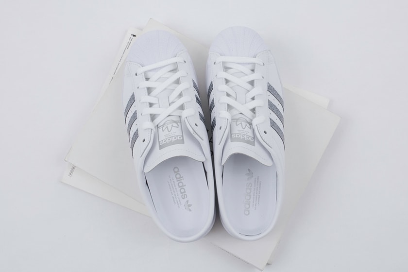 adidas Originals Superstar Mules White Sneaker