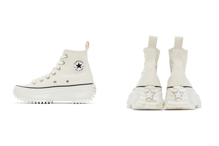 Converse Taupe Marble Run Star Hike High Sneakers