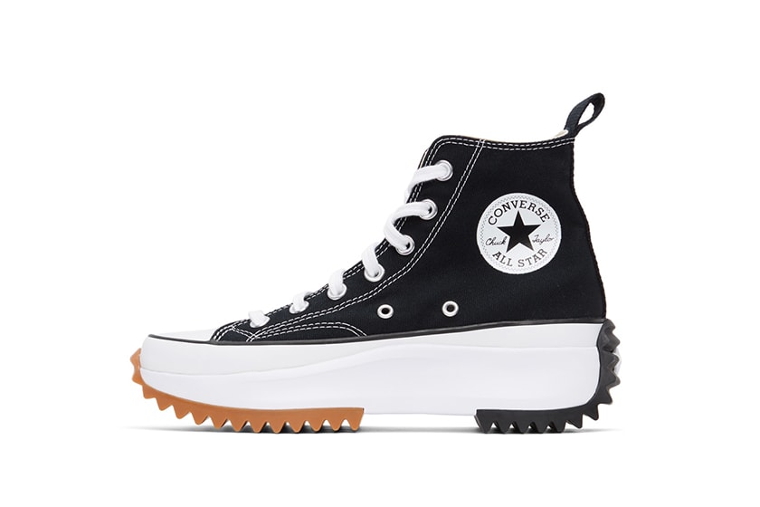 Converse Taupe Marble Run Star Hike High Sneakers