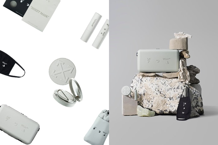 引起女生們熱烈討論:Off-White 全新聯名組合,竟然是韓系彩妝與保養品?