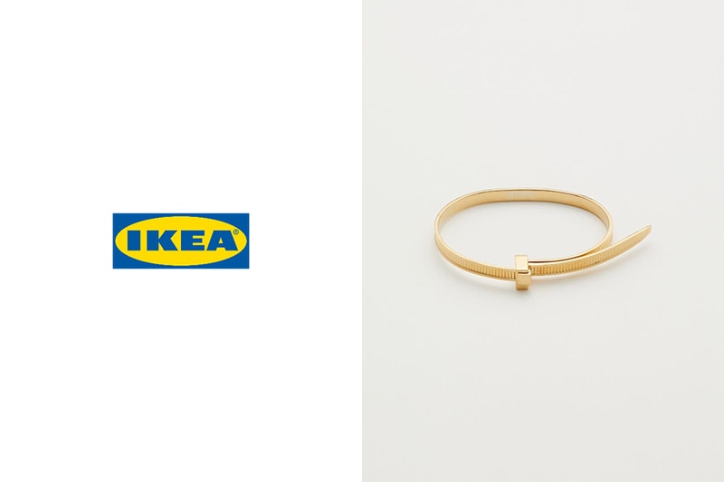 ambush Zip Tie bracelet ikea Hong Kong advertisement
