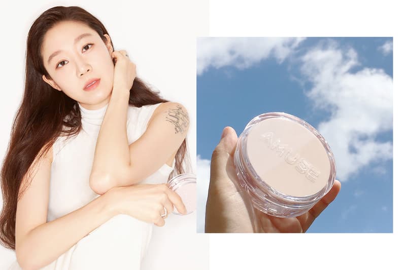 Kong Hyo Jin Amuse SKIN TUNE VEGAN COVER CUSHION SPF 45 PA++ Korean cosmetics makeup korean idols celebrities actresses