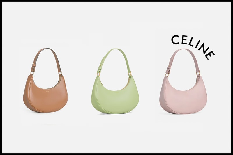 celine ava bag 2021 new tan vintage pink calfskin