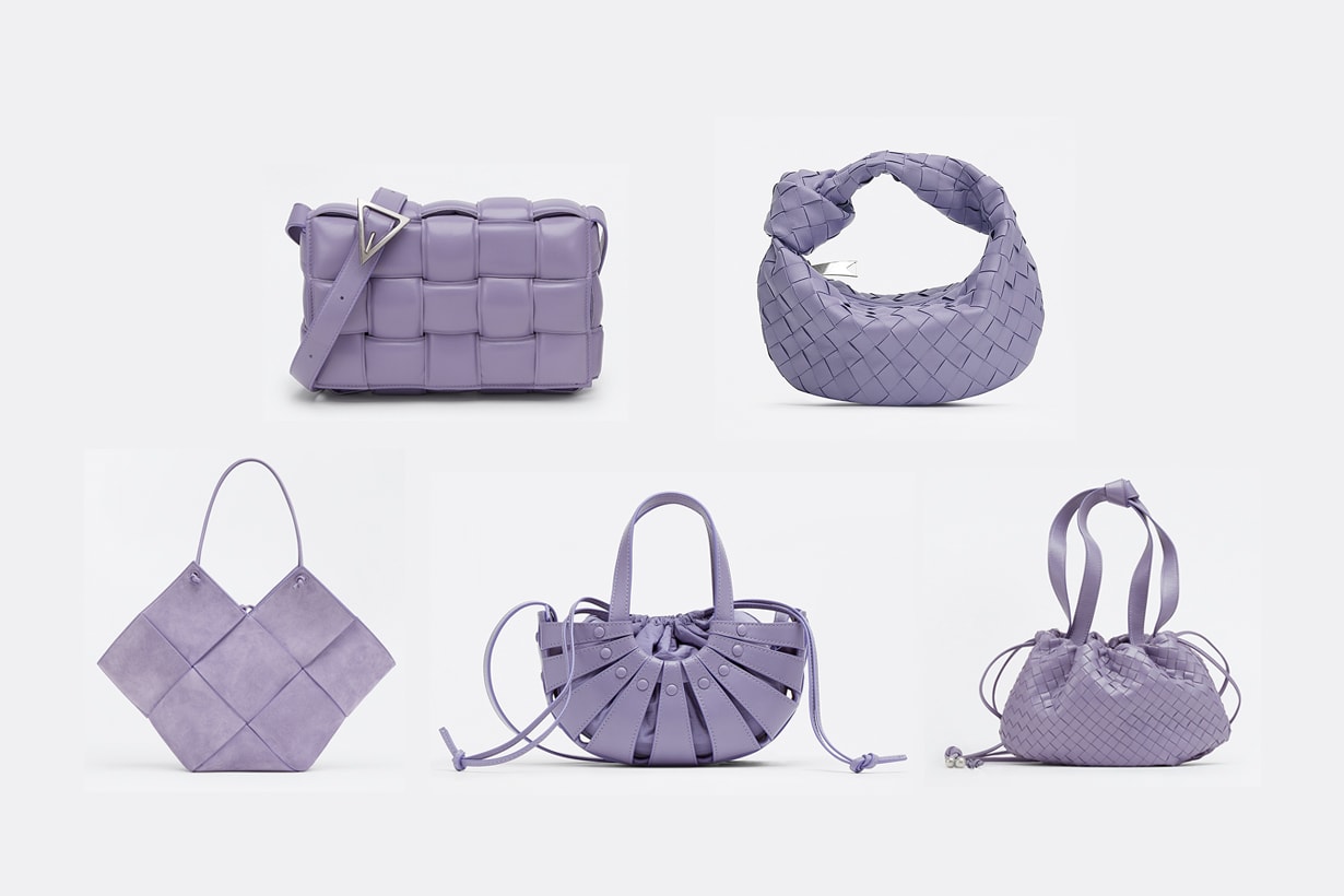 bottega veneta bv LAVENDER purple popular color must have