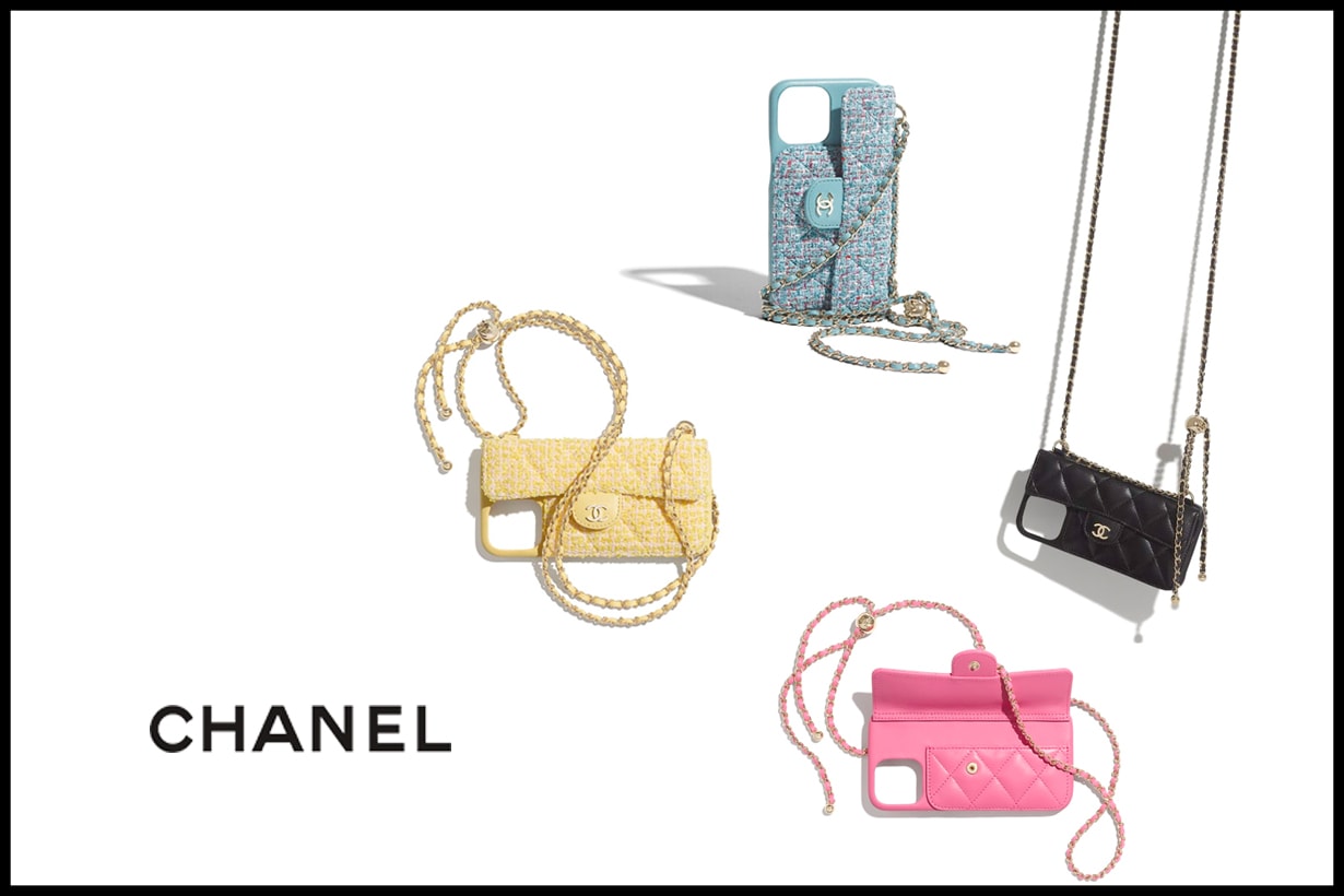 chanel iphone case chain bag 2021 pre spring 12