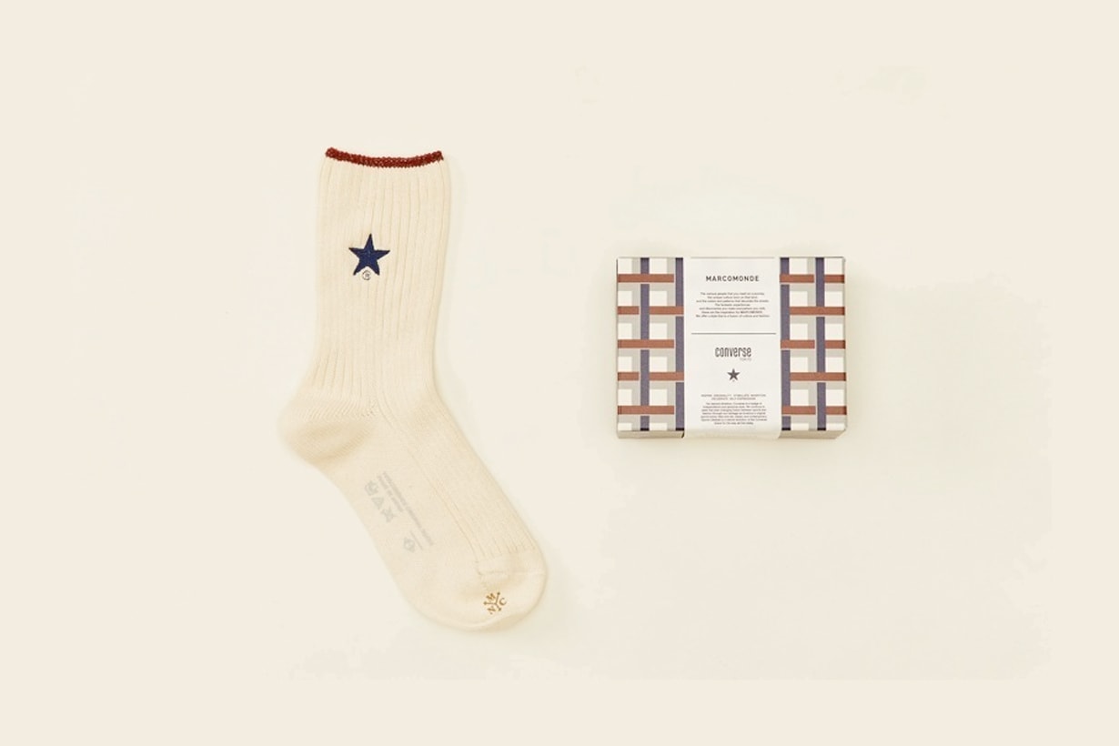 converse all star MARCOMONDE socks collabration where buy 2021 feb