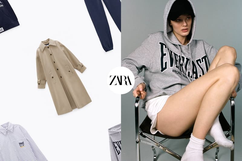 zara everlast collabration when where buy 2021 hoodie sweatshirt