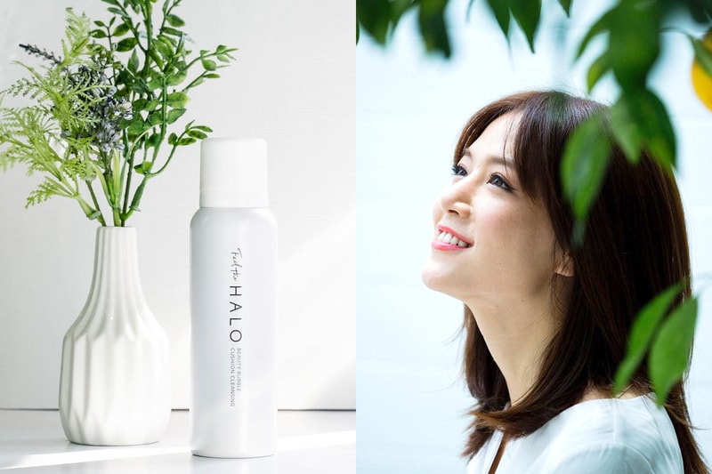 Feel the Halo Beauty Bubble Cushion Cleansing Face washing cleanser japanese skincare carbonic acid