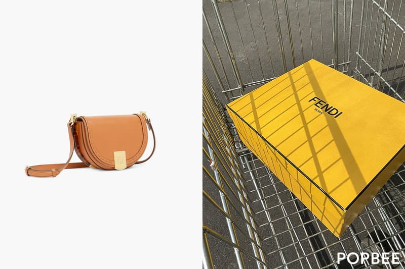 fendi moonlight sunshine unboxing online shop taiwan handbags 2021