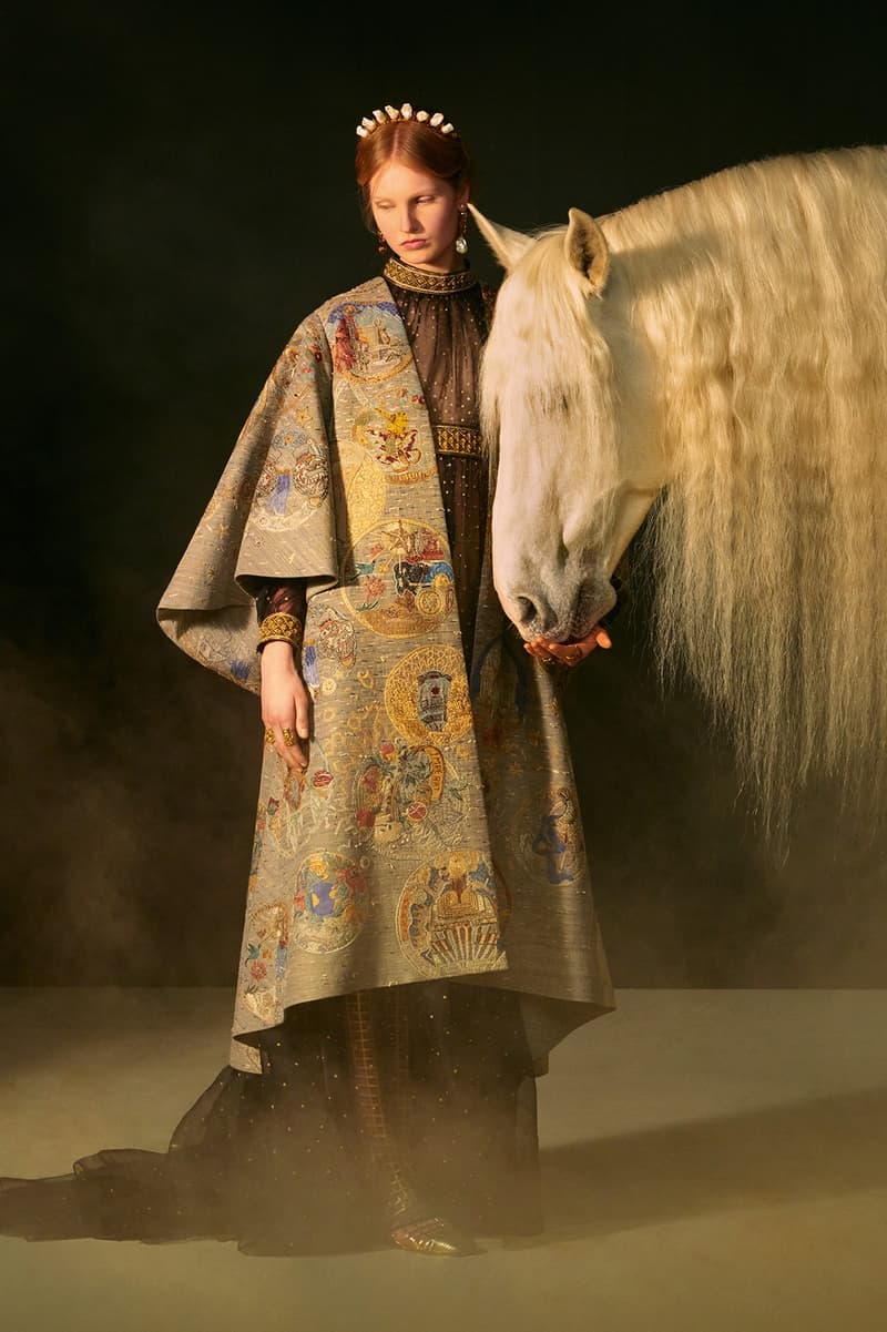 christian dior 2021 spring summer haute couture collection Maria grazia chiuri tarot