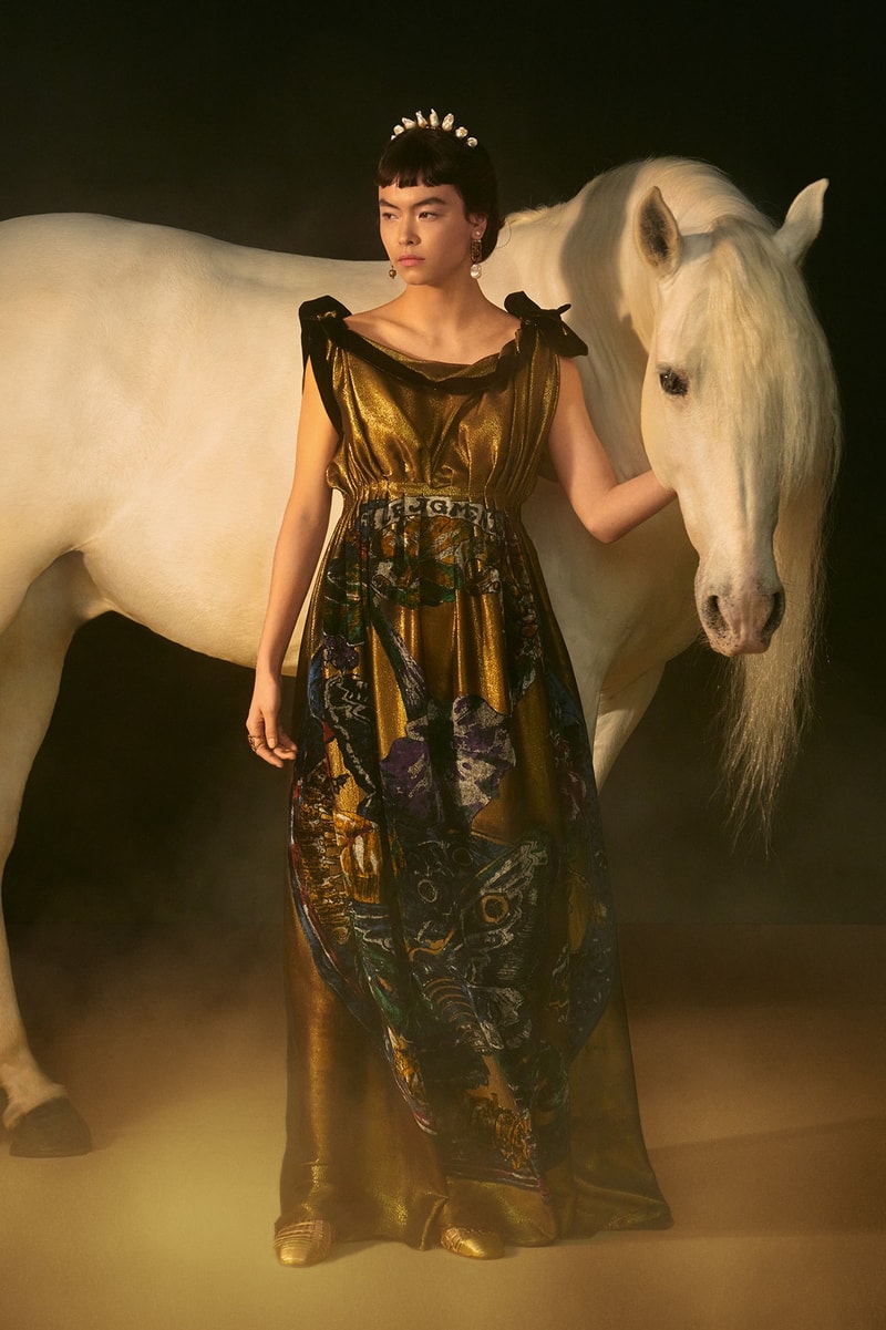 christian dior 2021 spring summer haute couture collection Maria grazia chiuri tarot