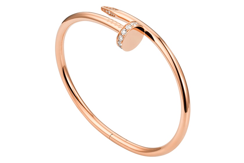 JUSTE UN CLOU 系列手鐲 18K 玫瑰金及鑽石