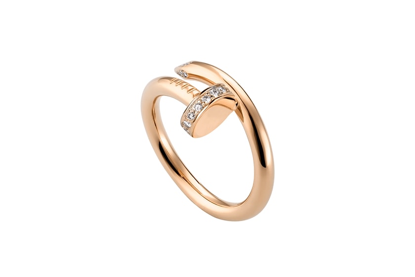 JUSTE UN CLOU 系列戒指 18K 玫瑰金