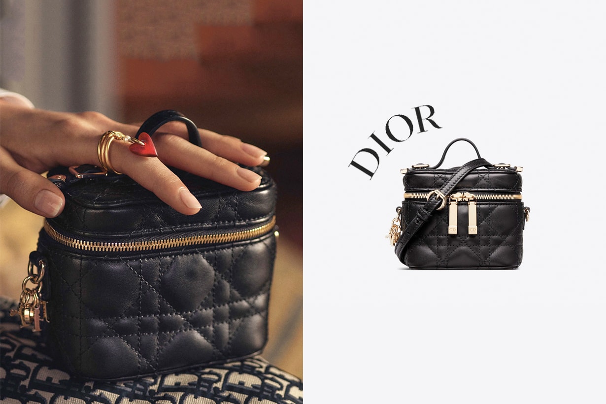 lady dior vanity case micro new handbags 3 ways 2021