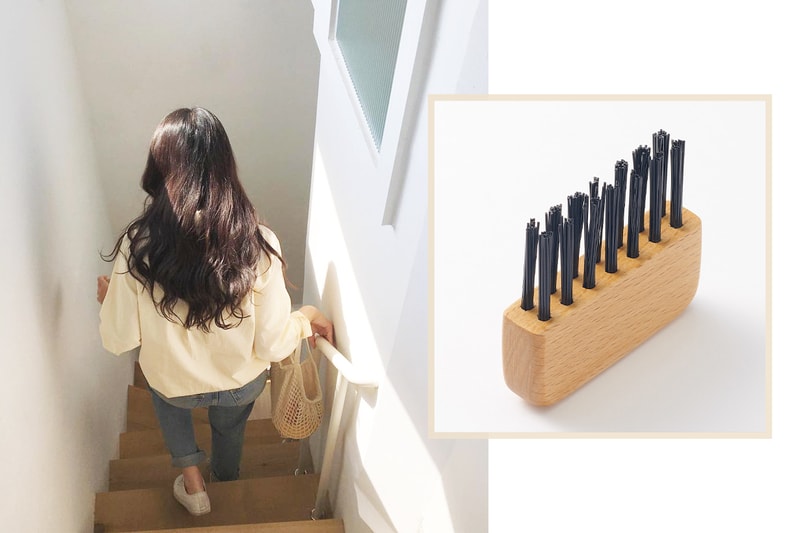 Muji Beech wood care brush For hair brush brush cleanser hair brush hairstyles hair styling gadget tool