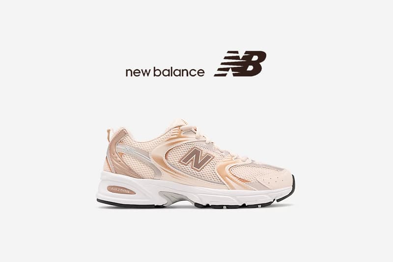 new balance 530 Light Pink Rose Gold milktea