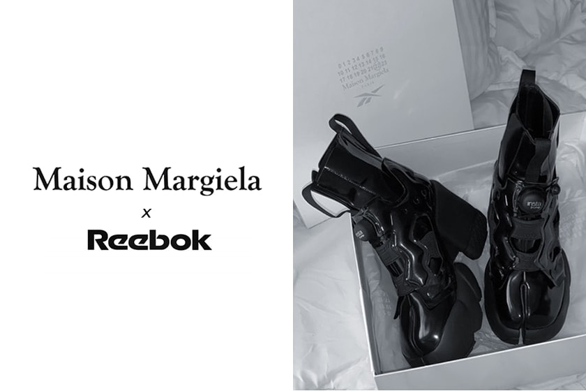 kim kardashian Maison margiela reebok classic leather sneakers shoes