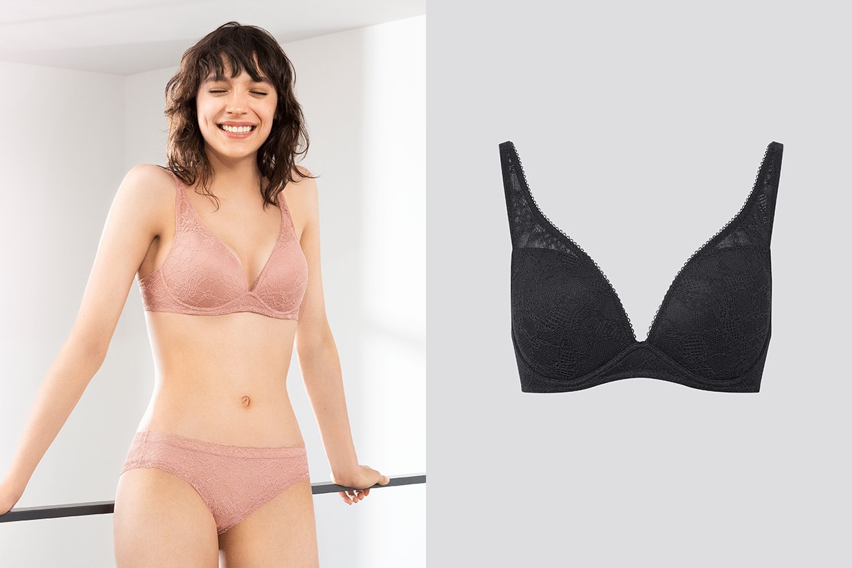 uniqlo Wireless Bra Lace 2021