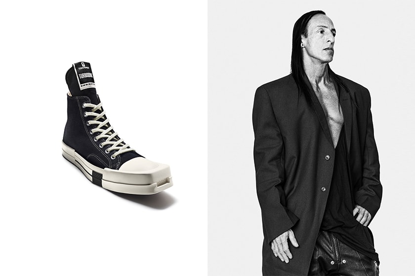 Converse Rick Owens TURBODRK Chuck 70 sneakers Collabration