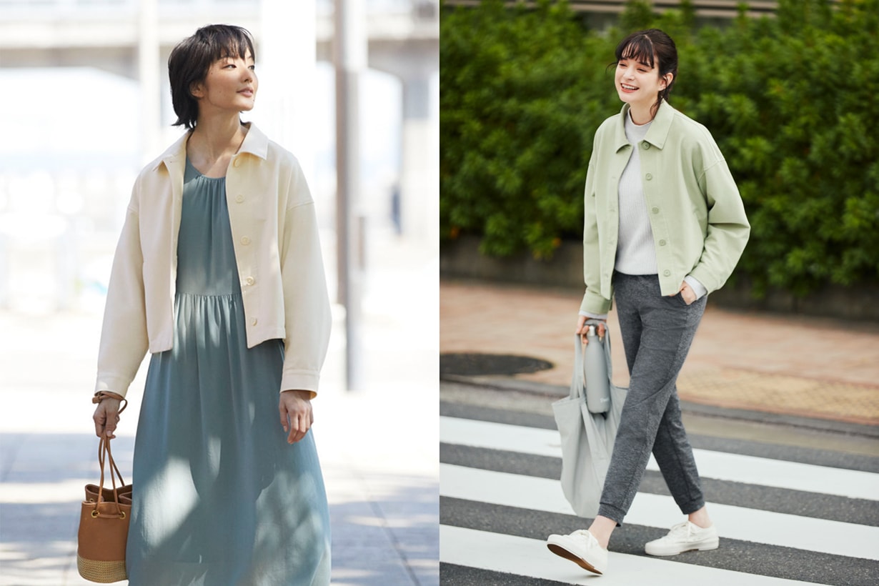 uniqlo jacket 2021 ss japan taiwan short girls