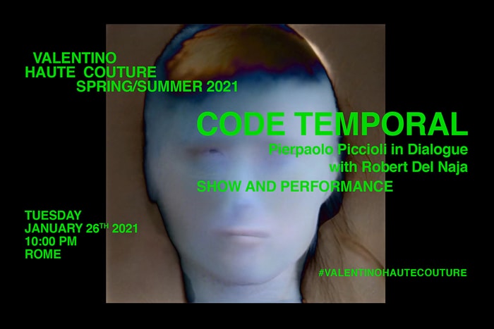 直播 Valentino 2021 春夏高級訂製系列 Code Temporal!