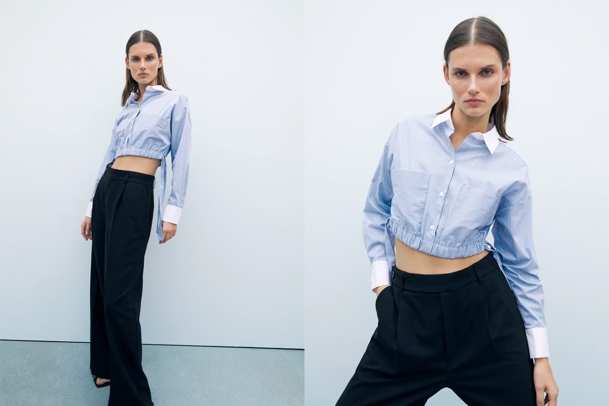 zara 2021 ss shirts 10 items popular retro spring