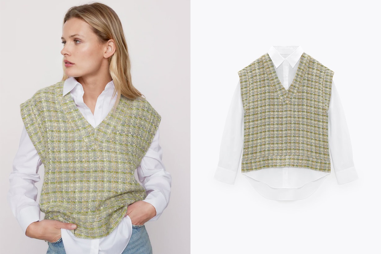 zara 2021 ss shirts 10 items popular retro spring
