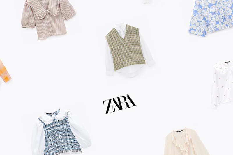 zara 2021 ss shirts 10 items popular retro spring