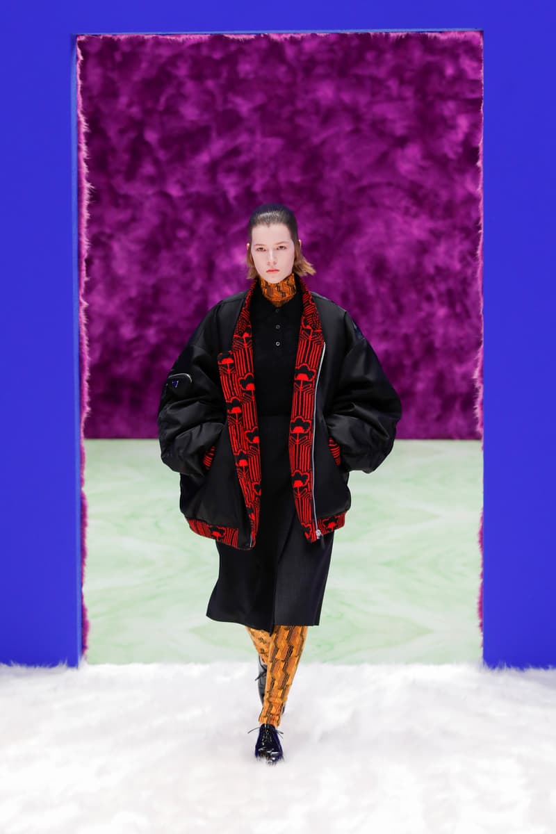 prada 2021fw ready to wear collection fashion show