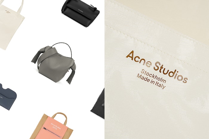 Acne Studios 新一季手袋推出：從 Tote Bag 到小皮件都太讓人心動！