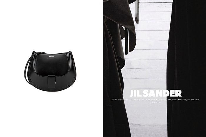 藏在 Jil Sander 配件區:這款極簡黑肩背手袋,直接擄獲時髦女生的心!