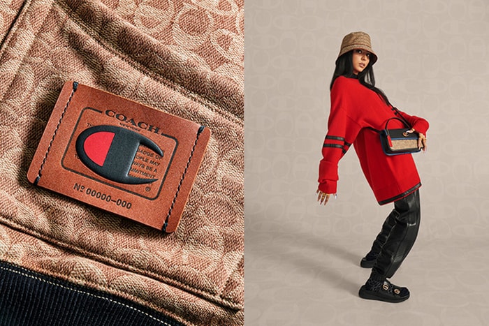 又一個驚喜聯名登場:Coach 與 Champion 合作推出的手袋、服裝已讓人迫不急待!