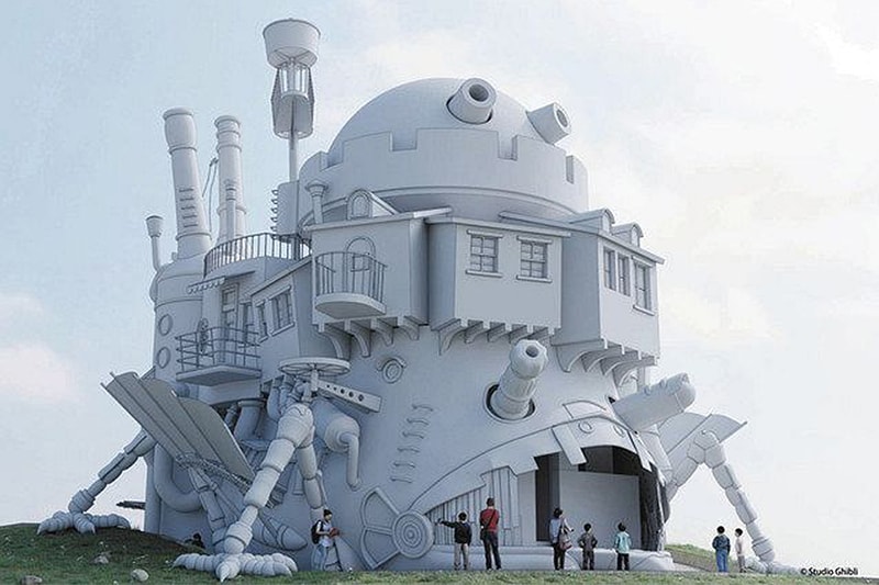 Studio Ghibli playground Howls Moving Castle