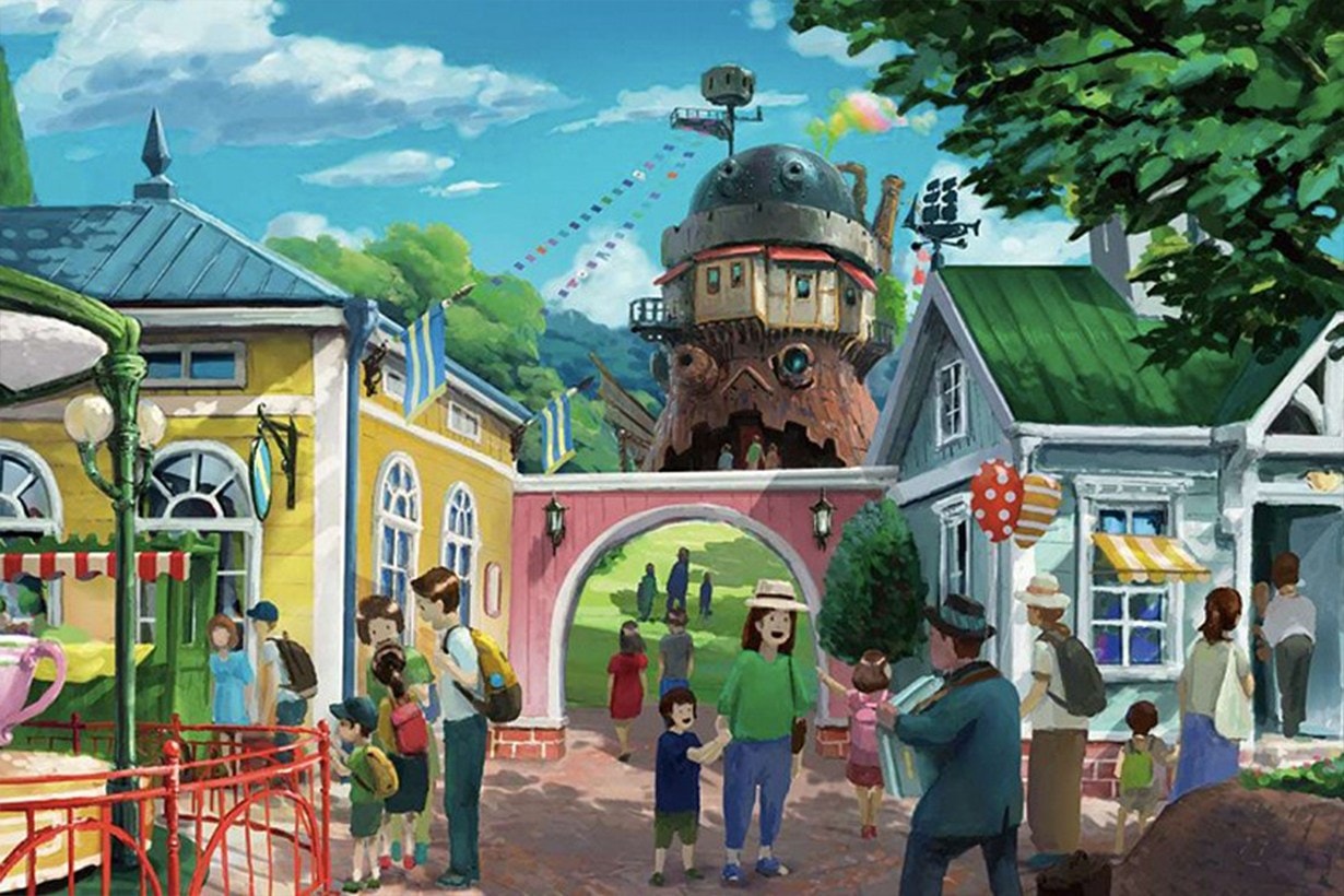 Studio Ghibli playground Howls Moving Castle