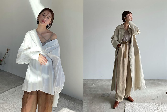 用裸色調穿出知性日常：從時髦博主松本惠奈的 Instagram 尋覓初春的穿搭範本！