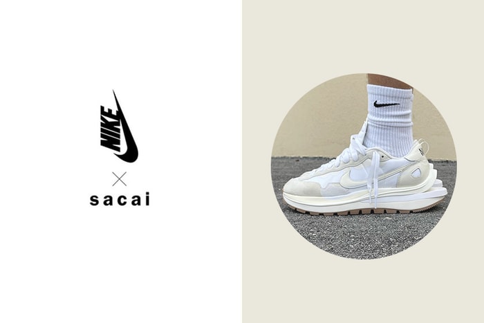 實鞋樣貌曝光：Nike x sacai 聯名 Vaporwaffle 新配色純白質感讓人難以招架！